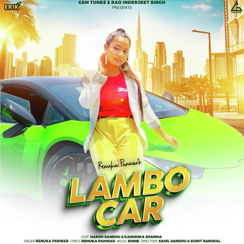 Lambo Car cover art 